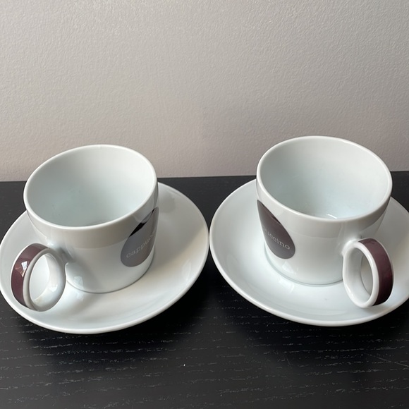 Cappuccino cup & saucer 4 pieces new in box - Picture 4 of 7